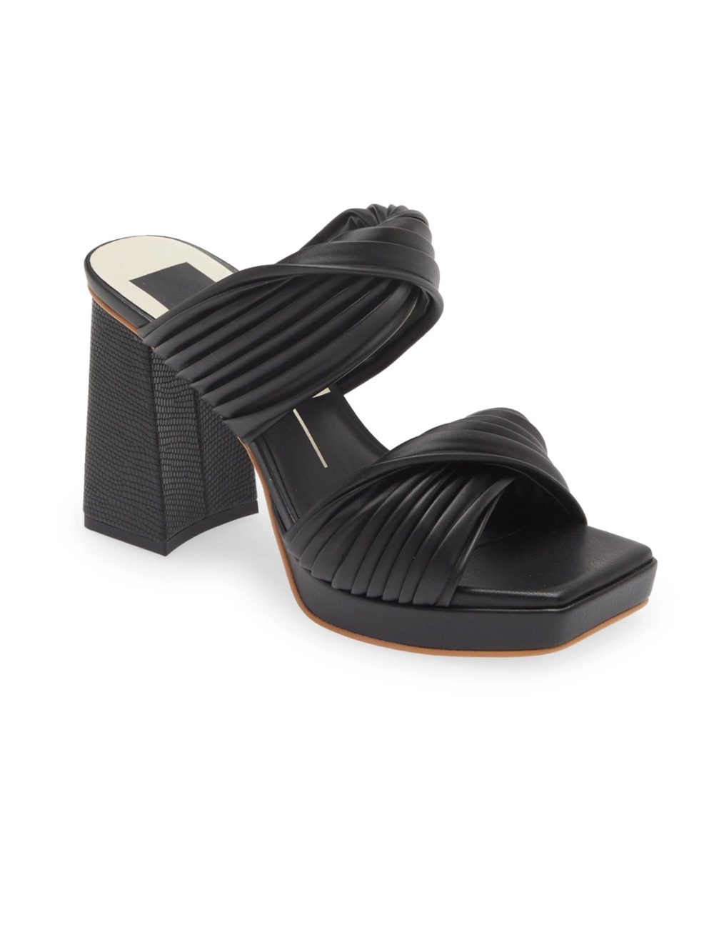 Dolce Vita | Black Altin Platform Slide Sandal. Size 7.5
